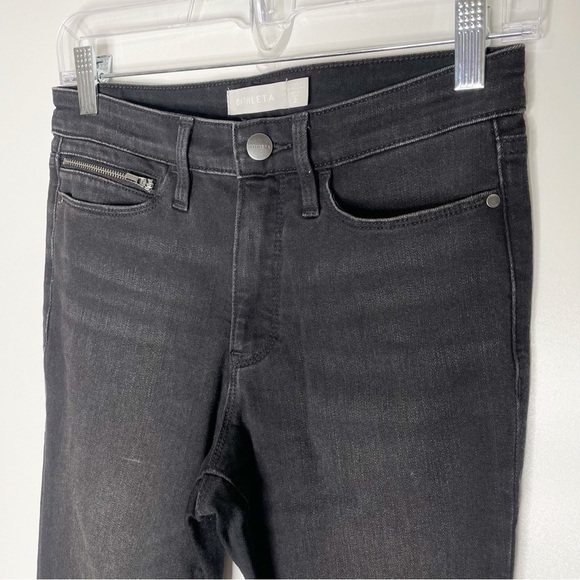 Athleta Sculptek Ultra Skinny Zip Jean Carbon Wash Size 2 - Picture 5 of 14